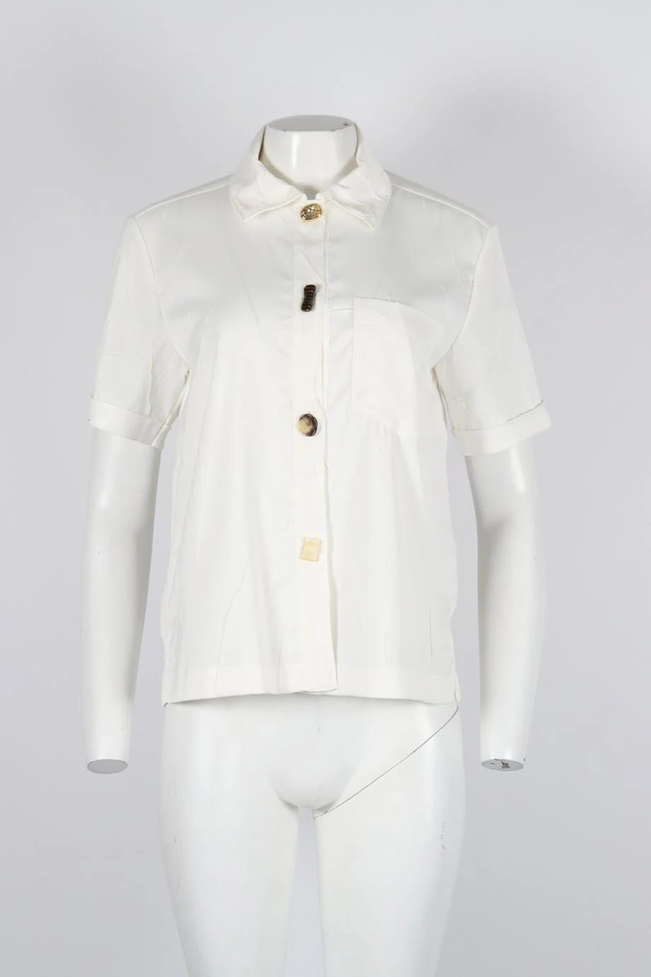 REJINA PYO SATIN SHIRT XSMALL - Image 2