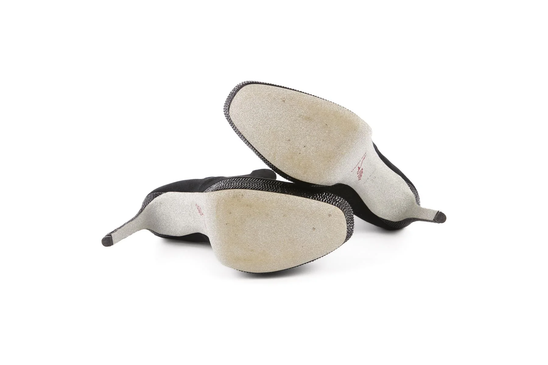 RENÉ CAOVILLA BLACK SUEDE ANKLE BOOTS EU 39 UK 6 US 9 - Image 6