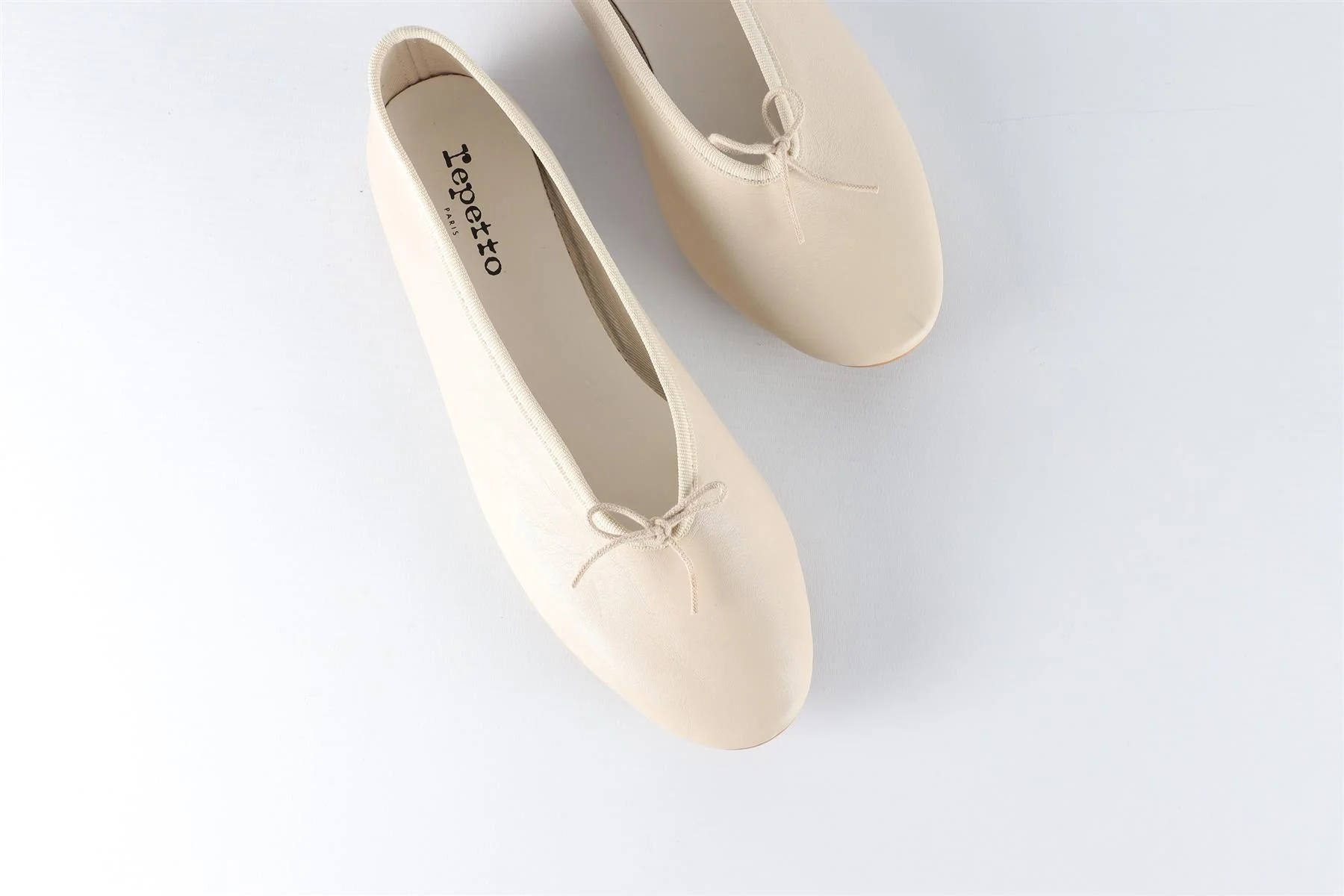 REPETTO CREAM LEATHER BALLET FLATS EU 38 UK 5 US 8 - Image 4