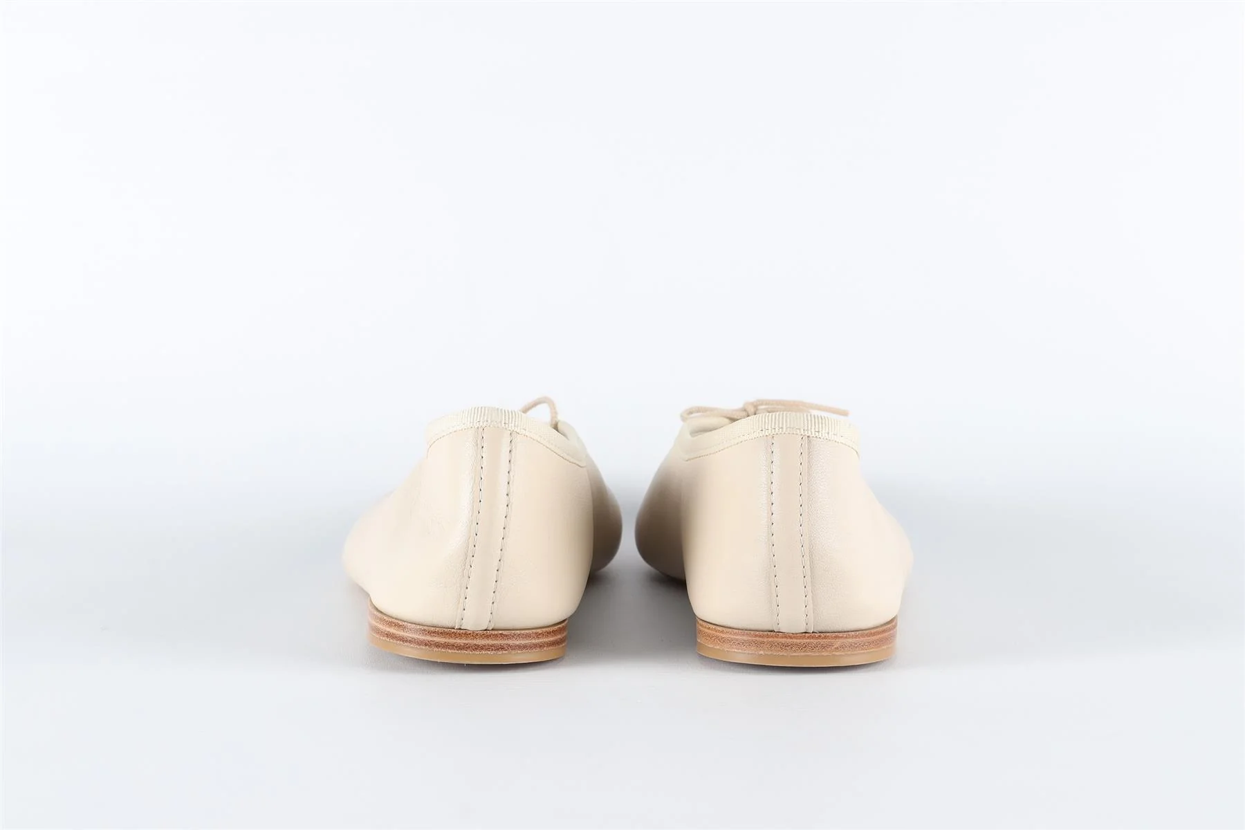 REPETTO CREAM LEATHER BALLET FLATS EU 38 UK 5 US 8 - Image 5