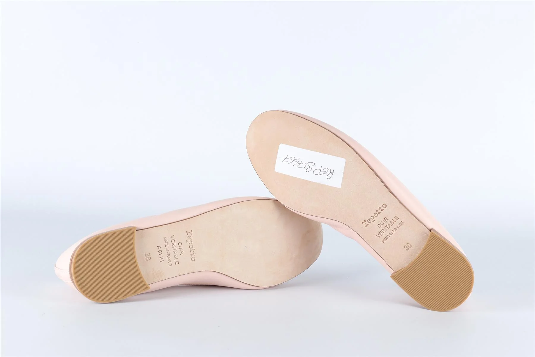 REPETTO PINK LEATHER BALLET FLATS EU 38.5 UK 5.5 US 8.5 - Image 6