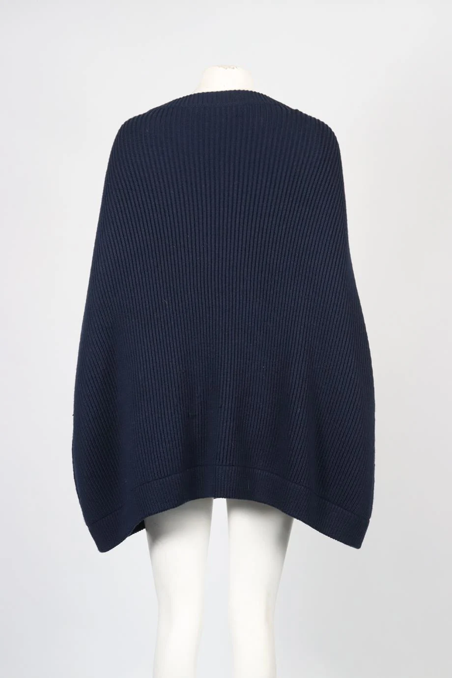 RICHARD NICOLL RIBBED WOOL CAPE MEDIUM - Image 4