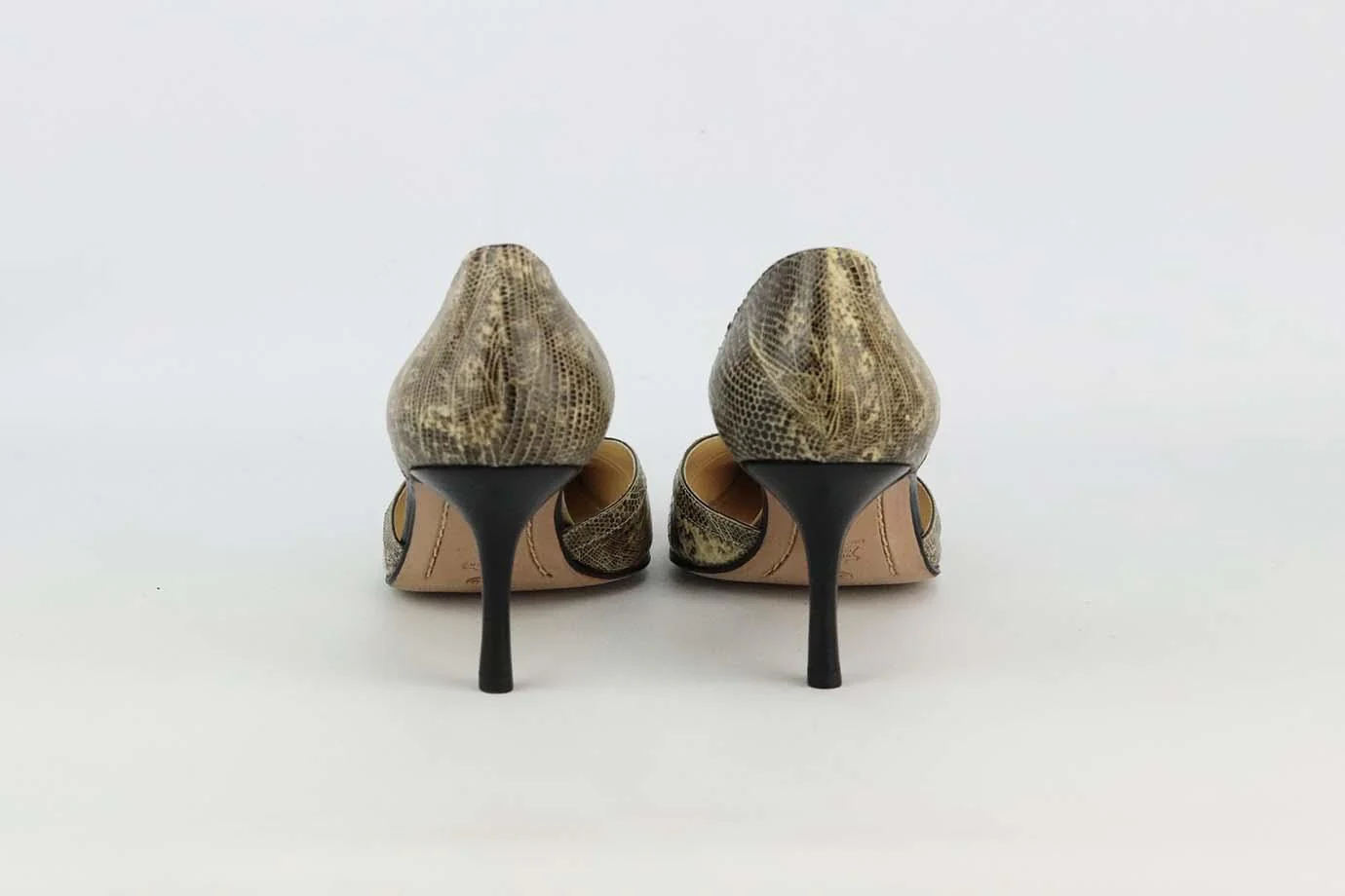 RICKARD SHAH D'ORSAY LIZARD PUMPS EU 38 UK 5 US 8 - Image 4