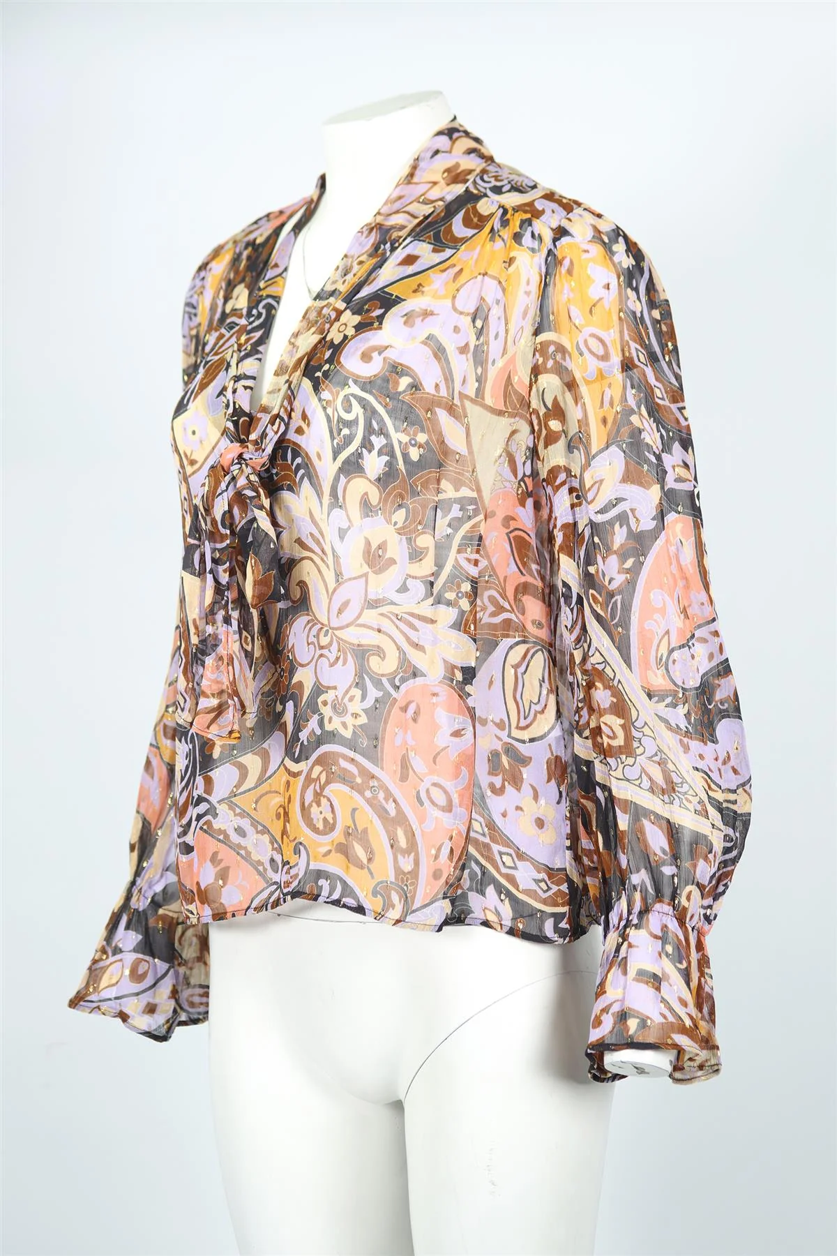 RIXO CHIFFON TOP UK 12 - Image 3
