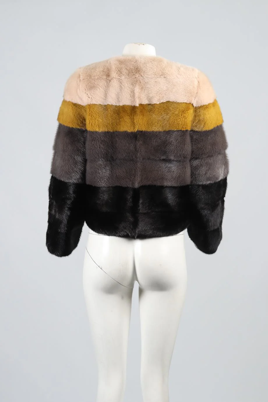 ROBERT RODRIGUEZ MINK FUR JACKET SMALL - Image 4