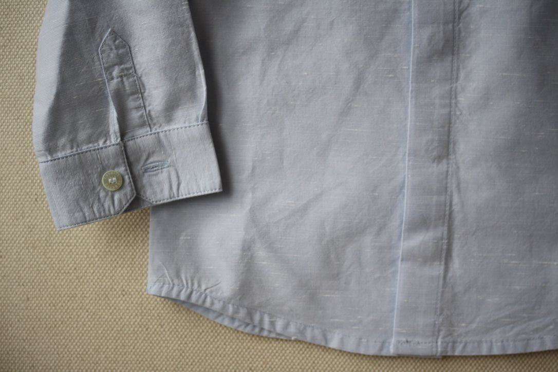 ROBERTO CAVALLI BABY BLUE COTTON SHIRT 12 MONTHS - Image 7