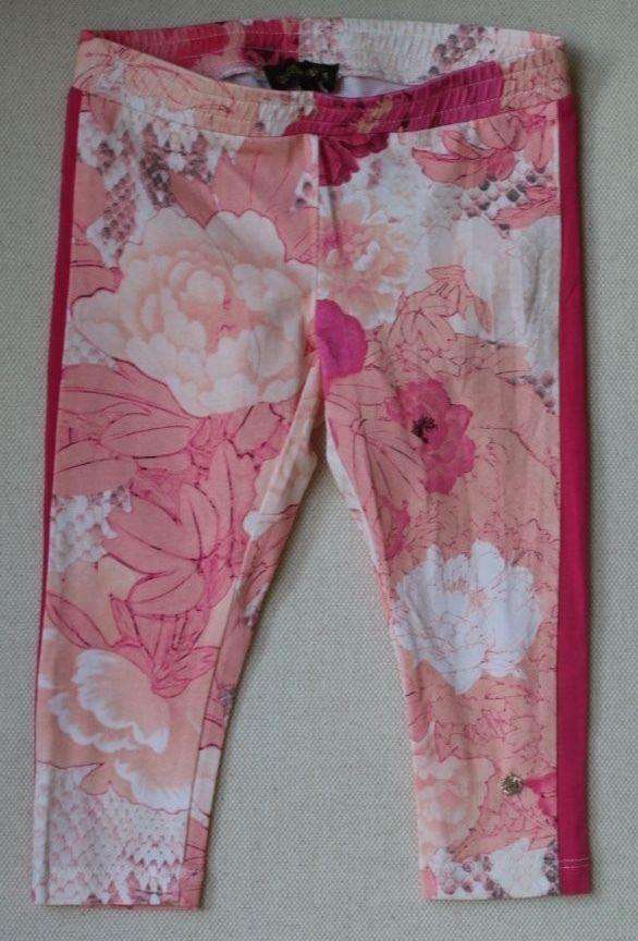 ROBERTO CAVALLI BABY GIRLS KYOTO PINK LEGGINGS 2 YEARS - Image 2