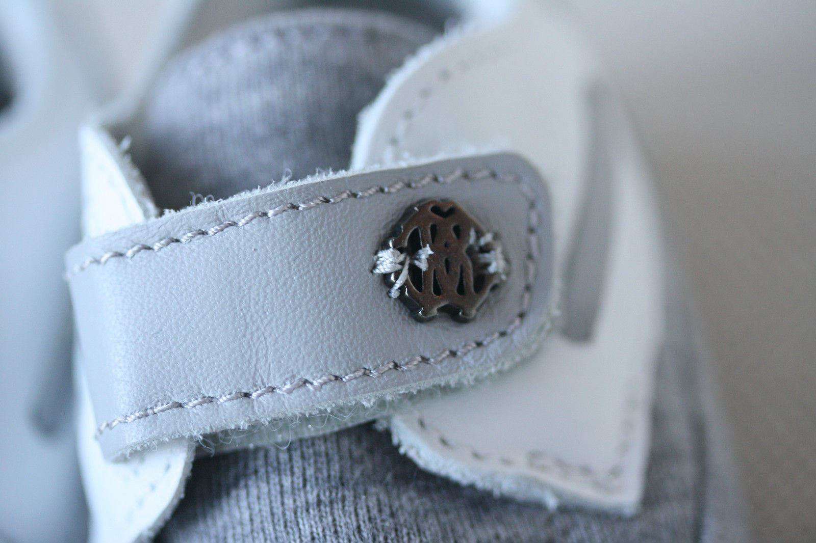 ROBERTO CAVALLI BABY GREY PRE-WALKER SHOES 6-9 MONTHS - Image 10