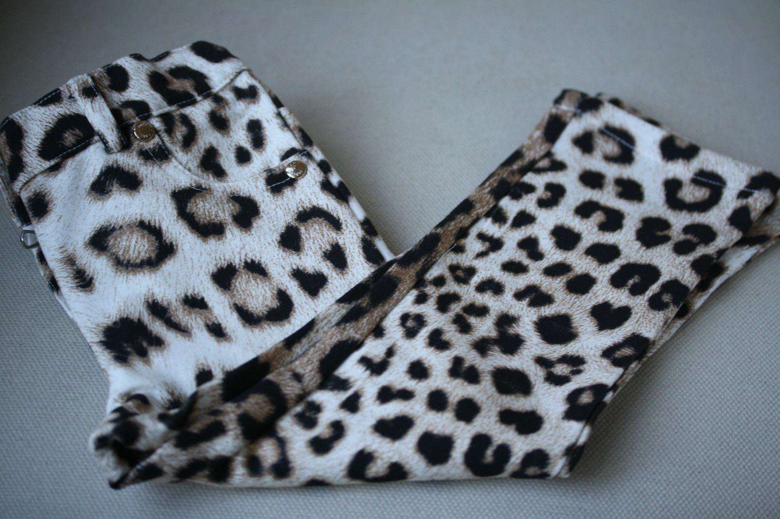 ROBERTO CAVALLI BABY LEOPARD JEANS 24 MONTHS - Image 4