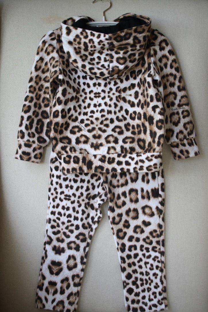 ROBERTO CAVALLI BABY LEOPARD TRACKSUIT 2 YEARS - Image 4