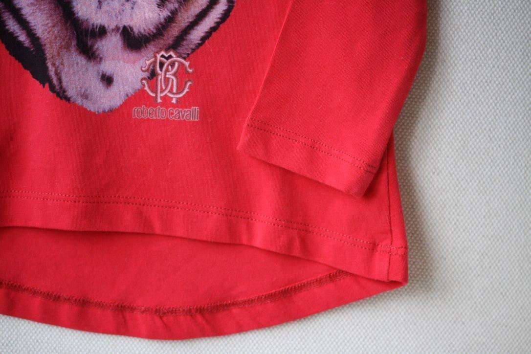 ROBERTO CAVALLI BABY PINK DIAMANTE TIGER AND BOW TOP 2 YEARS - Image 6