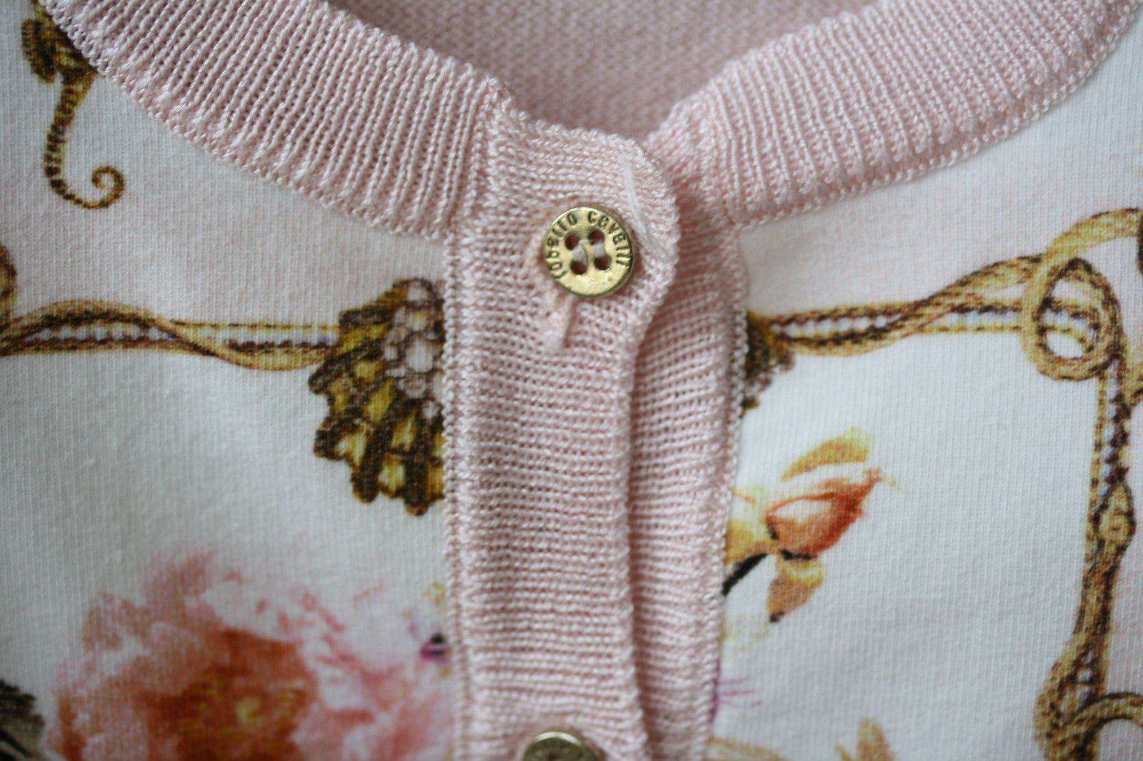 ROBERTO CAVALLI BABY VINTAGE ROSE LEOPARD CARDIGAN 24 MONTHS - Image 7