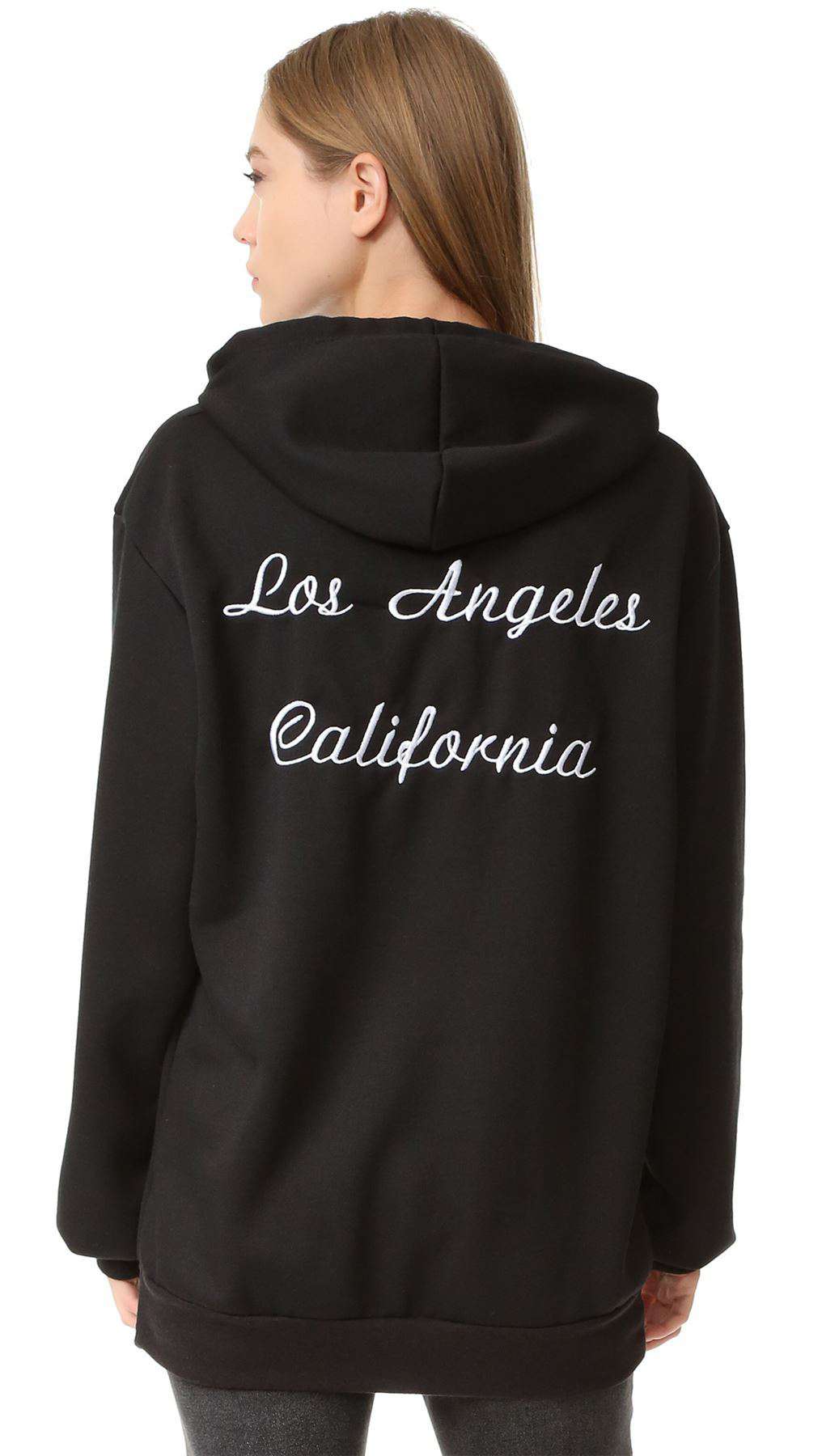 RODARTE LONG-SLEEVE EMBROIDERED HOODIE MEDIUM - Image 2