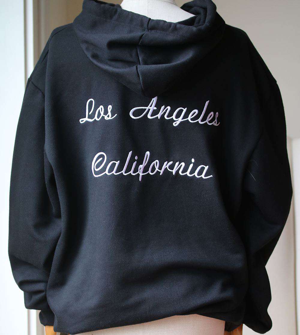 RODARTE LONG-SLEEVE EMBROIDERED HOODIE MEDIUM - Image 6