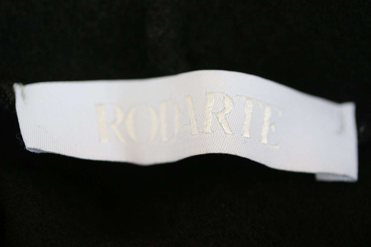 RODARTE LONG-SLEEVE EMBROIDERED HOODIE MEDIUM - Image 7