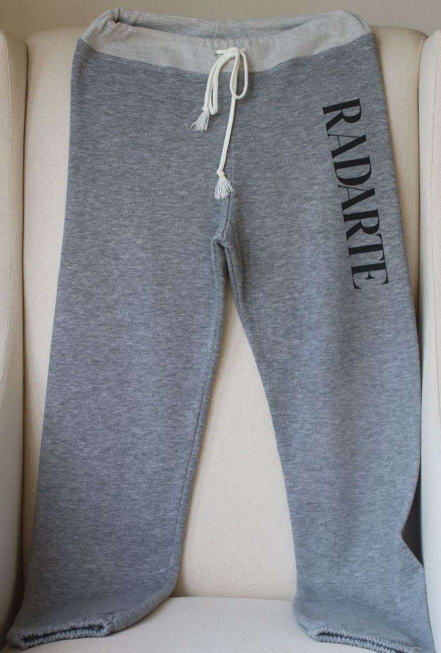 RODARTE RADARTE HEATHER GREY SWEATPANTS XSMALL - Image 2
