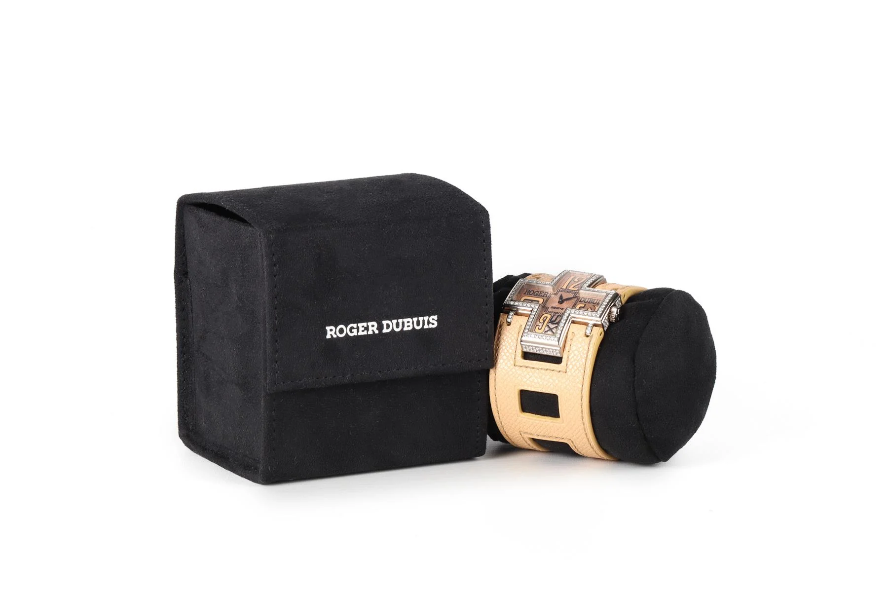 ROGER DUBUIS FOLLOW ME 18K WHITE GOLD AND DIAMOND WATCH - Image 10