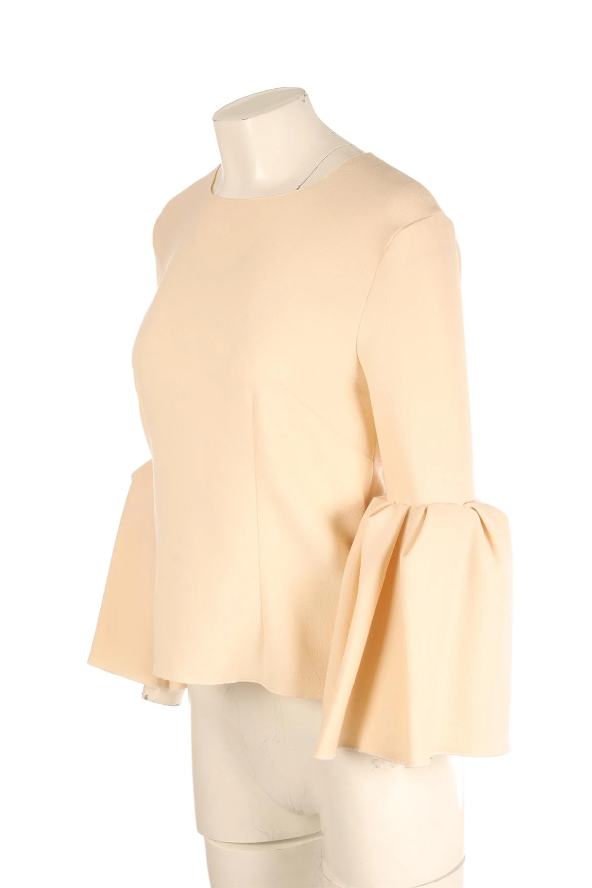 ROKSANDA CREAM WOOL TOP UK 10 - Image 3