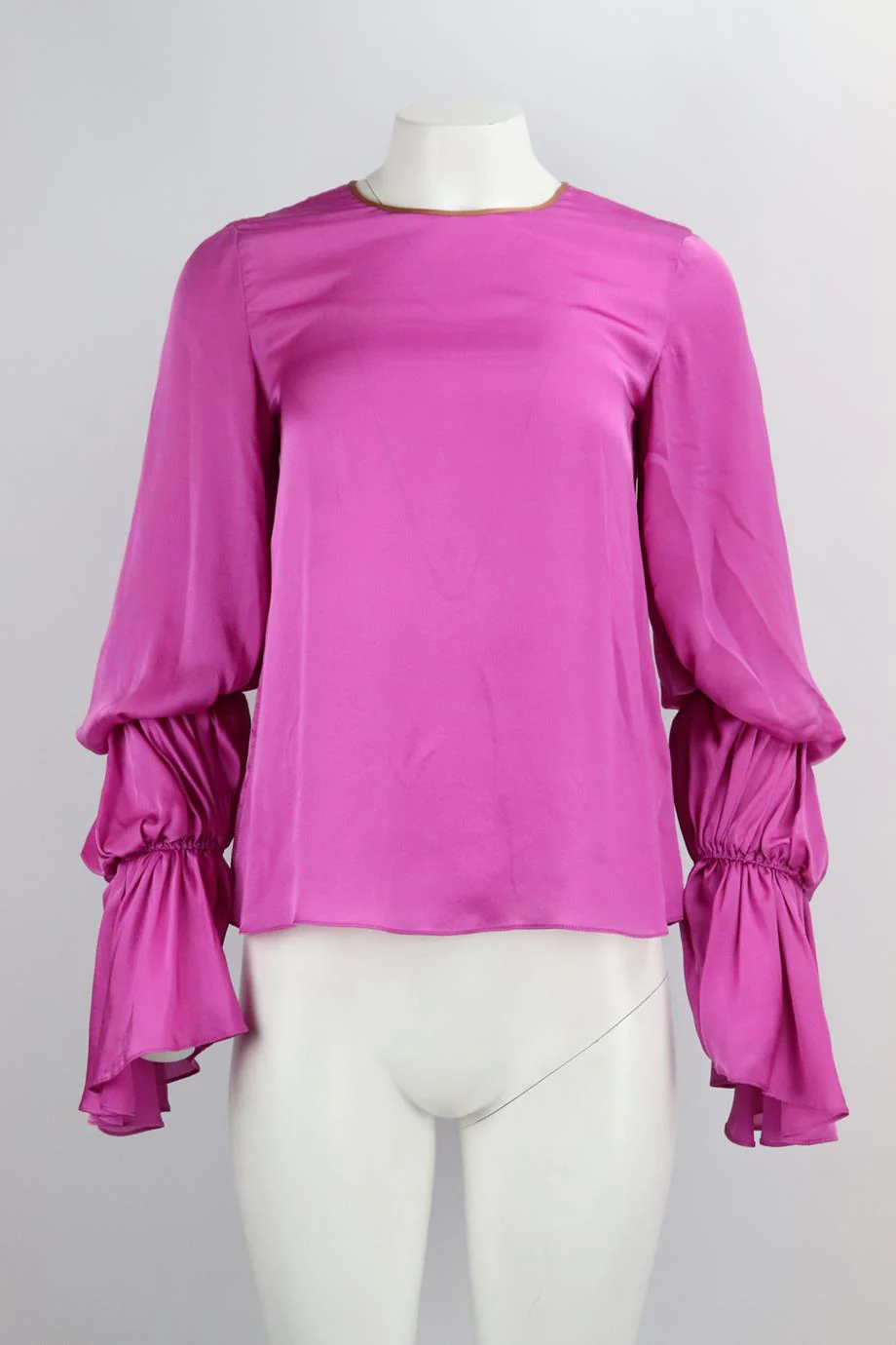 ROKSANDA GATHRED SILK BLOUSE UK 6 - Image 2