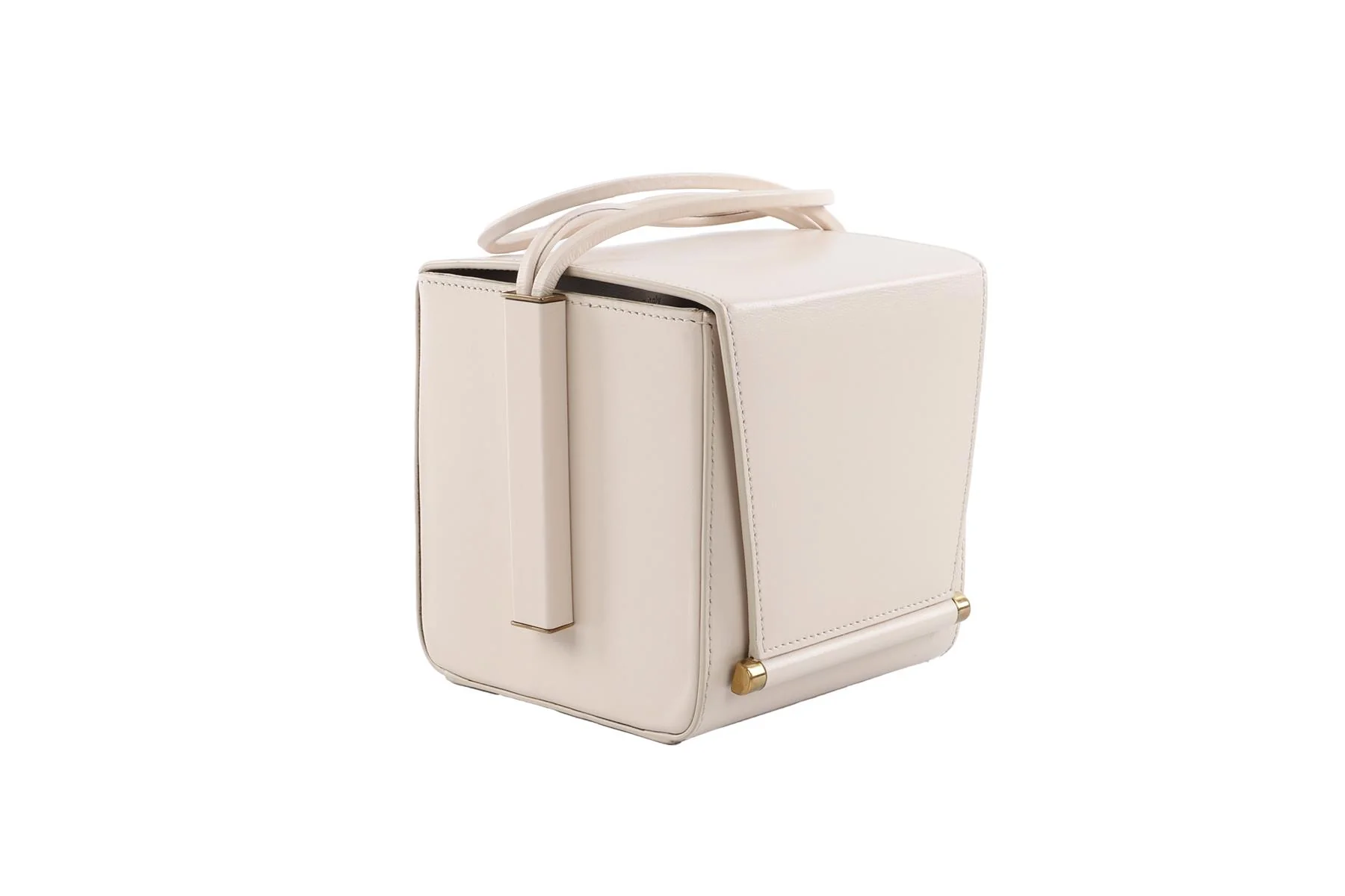 ROKSANDA IVORY BOX LEATHER CLUTCH - Image 3