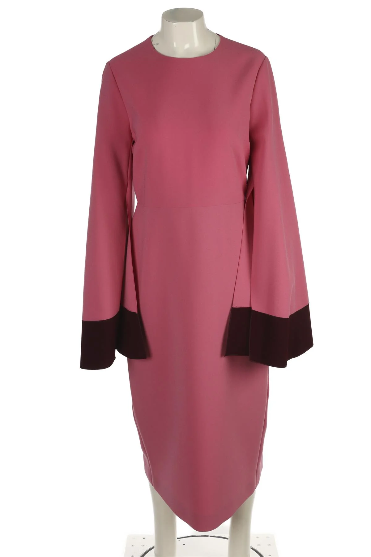 ROKSANDA PINK CREPE MAXI DRESS UK 14 - Image 2