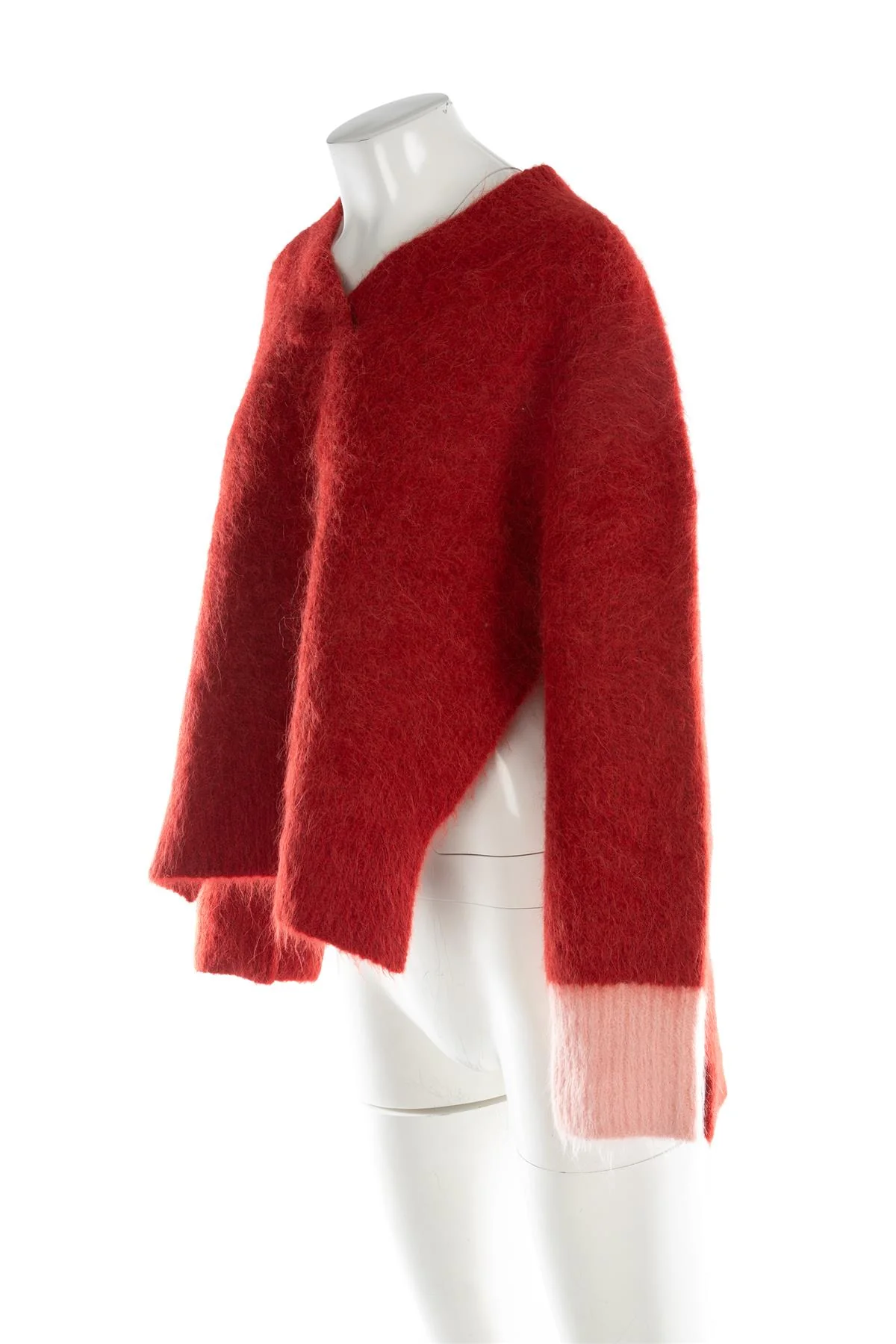 ROKSANDA RED ALPACA SWEATER SMALL - Image 3
