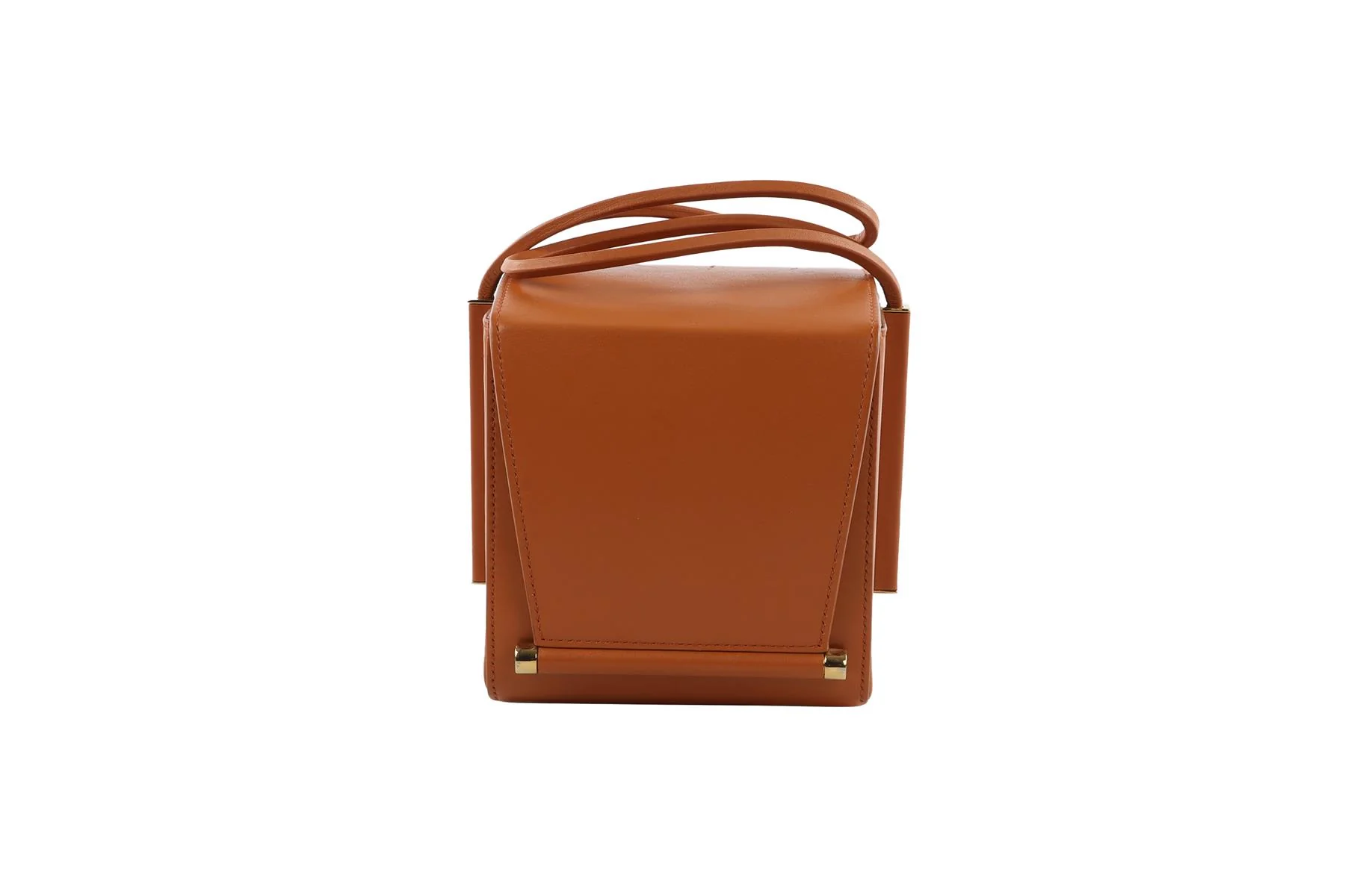 ROKSANDA TAN BOX LEATHER CLUTCH - Image 2