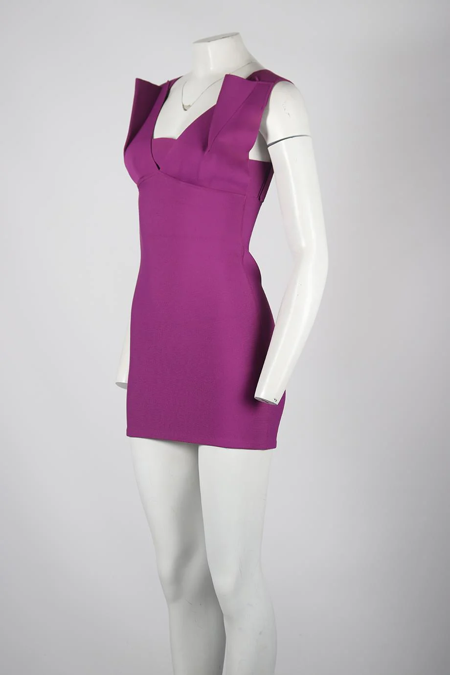 ROLAND MOURET STRETCH KNIT MINI DRESS UK 8 - Image 3
