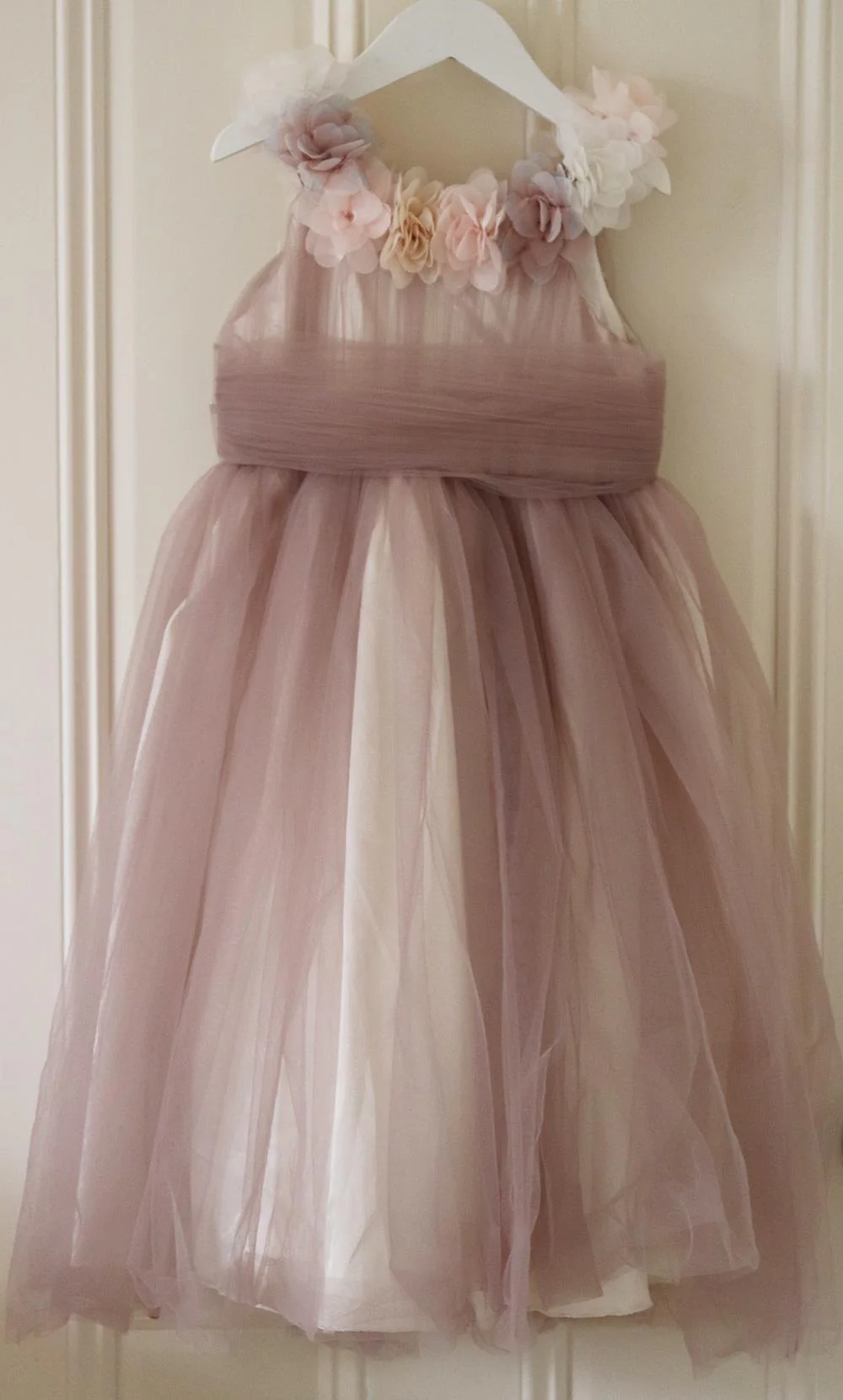 ROMANO PRINCESS KIDS GIRLS SATIN AND TULLE DRESS 6 YEARS - Image 2