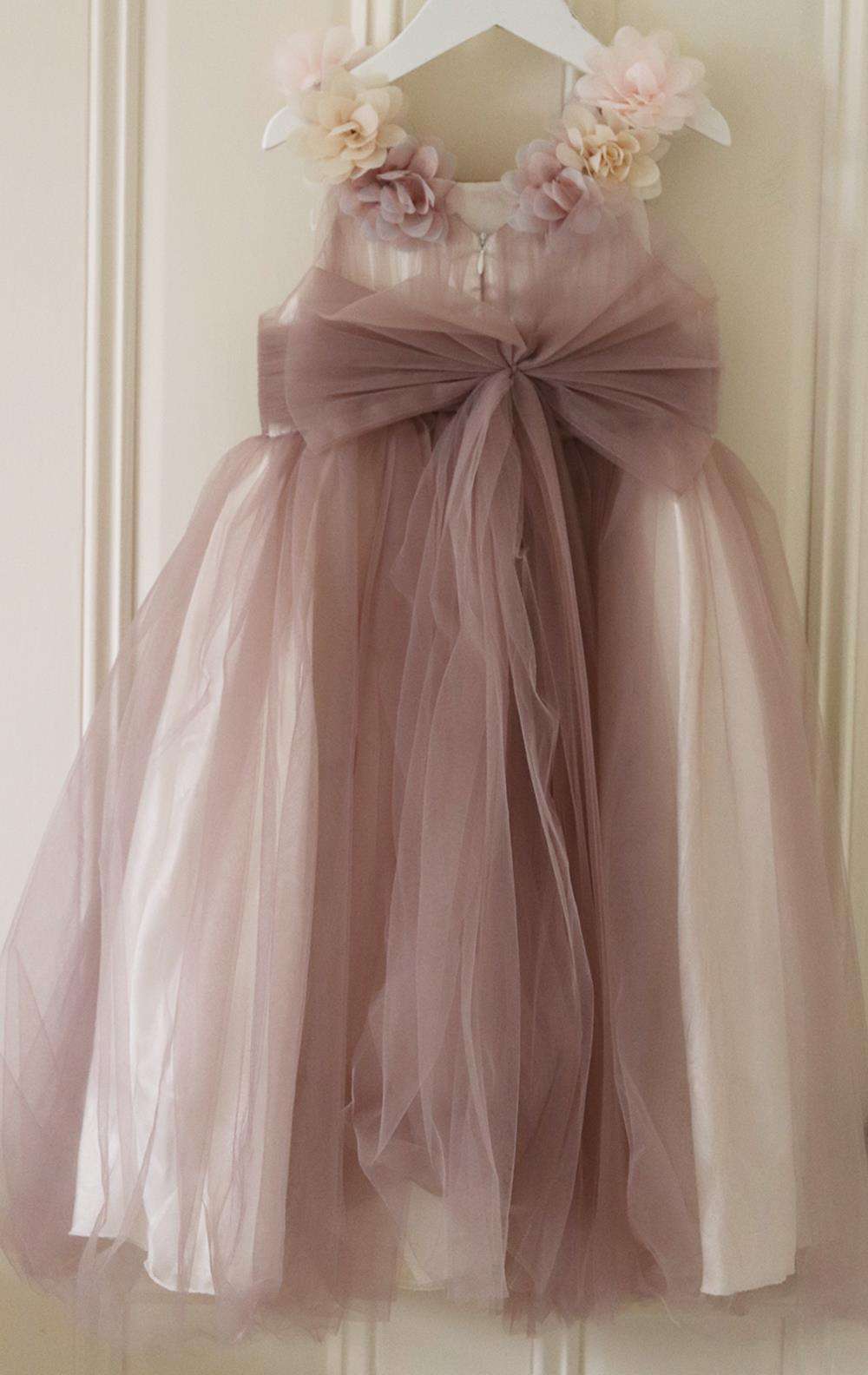 ROMANO PRINCESS KIDS GIRLS SATIN AND TULLE DRESS 6 YEARS - Image 3