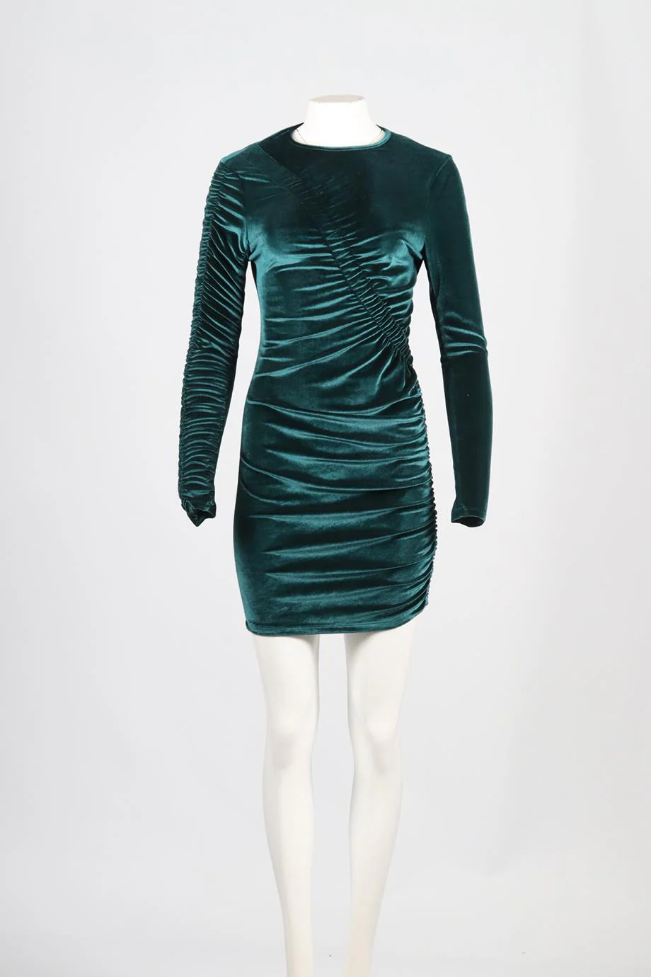 RONNY KOBO VELVET MINI DRESS MEDIUM - Image 2