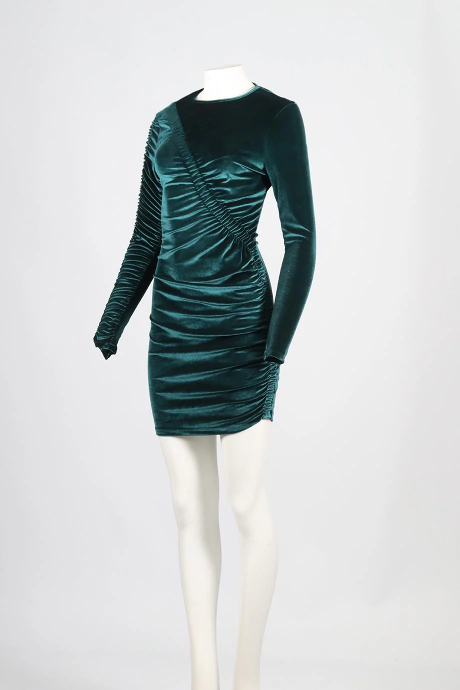 RONNY KOBO VELVET MINI DRESS MEDIUM - Image 3