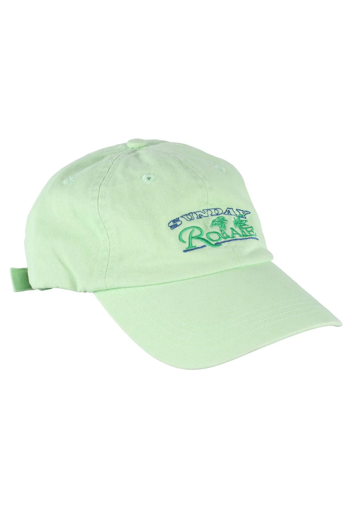 ROTATE BIRGER CHRISTENSEN GREEN COTTON BASEBALL CAP ONE SIZE