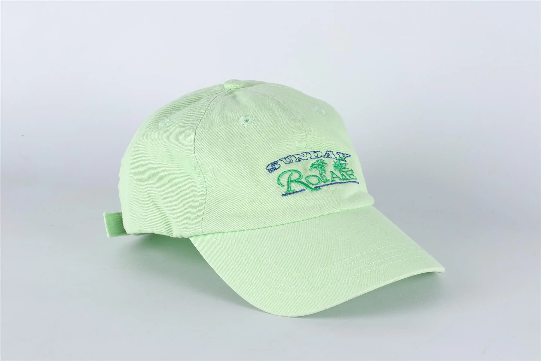 ROTATE BIRGER CHRISTENSEN GREEN COTTON BASEBALL CAP ONE SIZE - Image 2