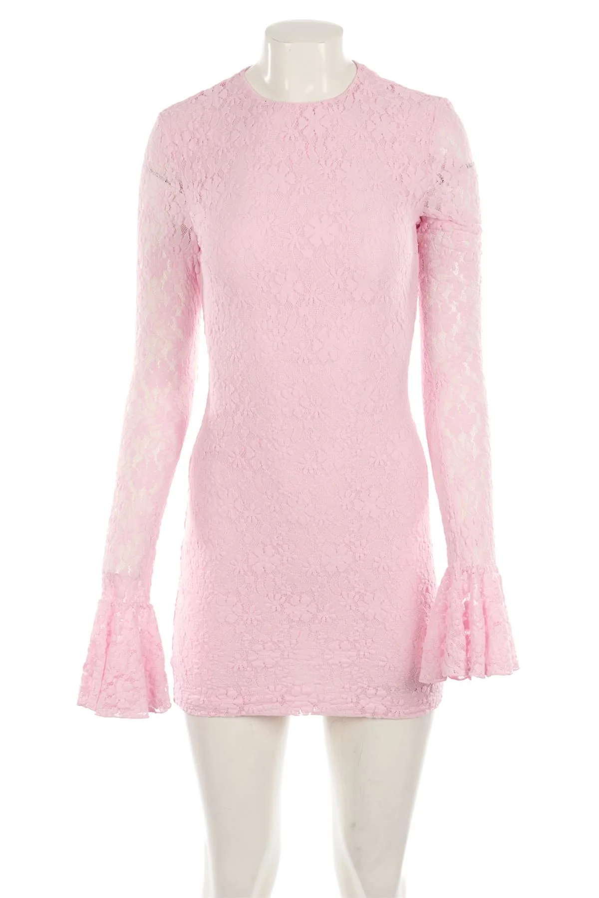 ROTATE BIRGER CHRISTENSEN PINK LACE MINI DRESS SMALL - Image 2