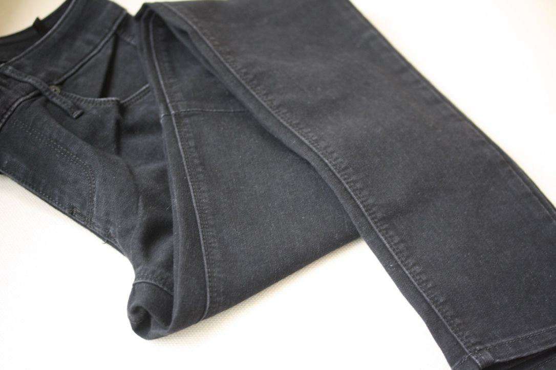 RTA BLACK DESTROYED SKINNY BOYFRIEND JEANS W25 UK 6/8 - Image 4