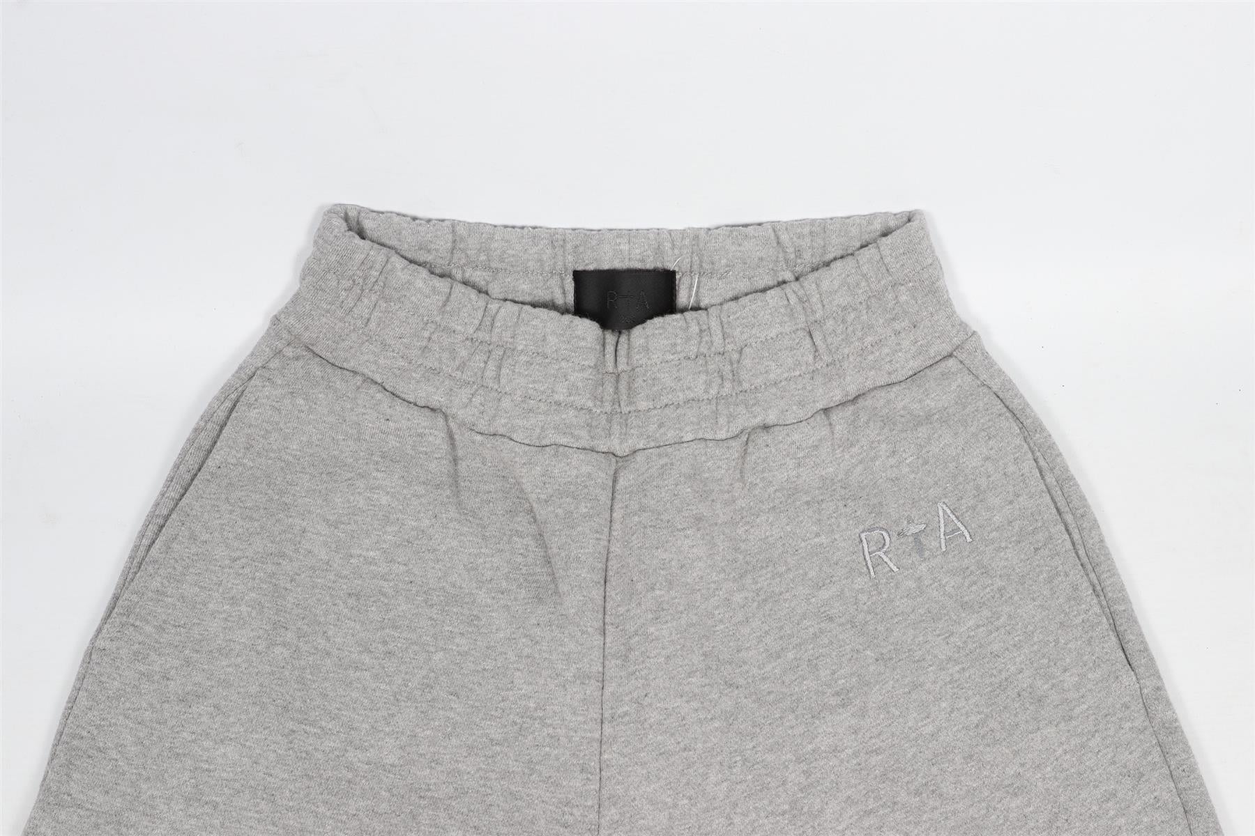 RTA GREY COTTON STRAIGHT LEG PANTS XSMALL - Image 4
