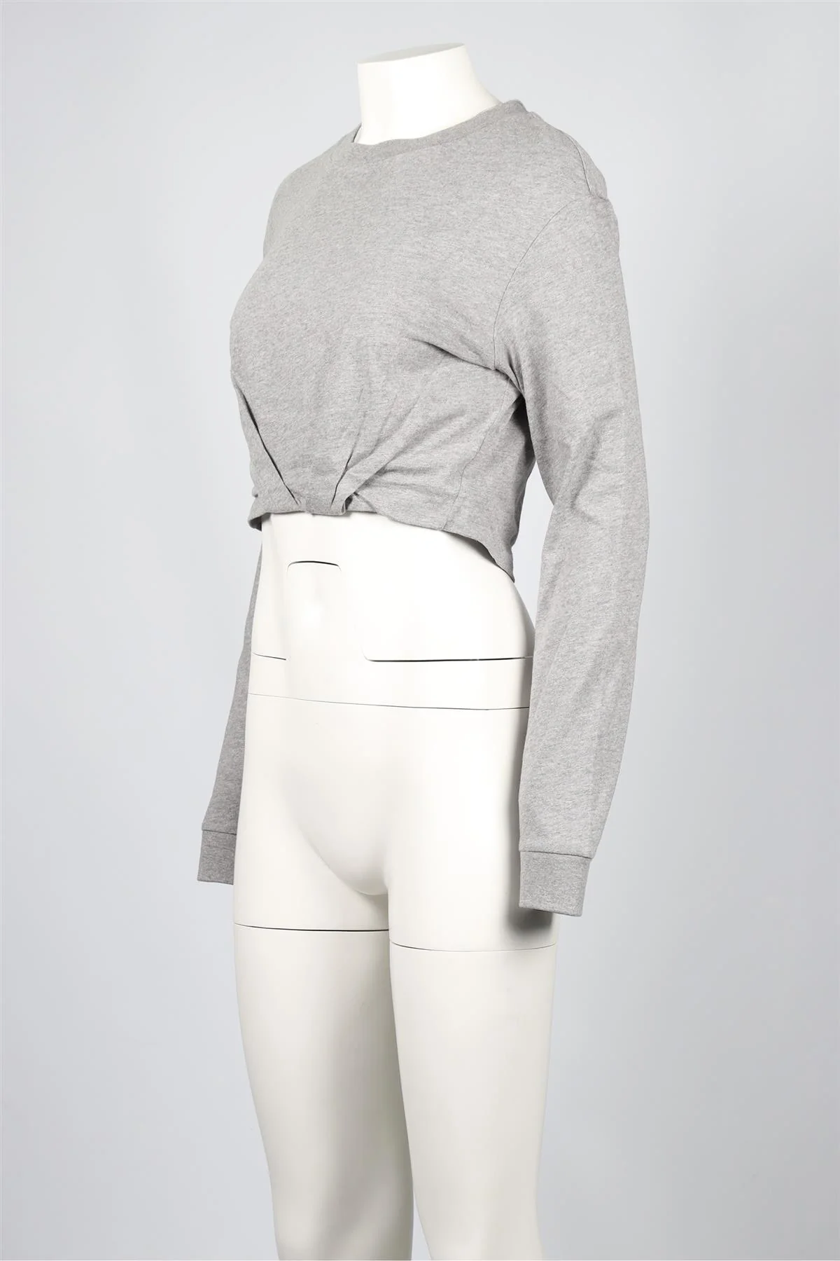 RTA GREY CROPPED COTTON TOP SMALL - Image 3