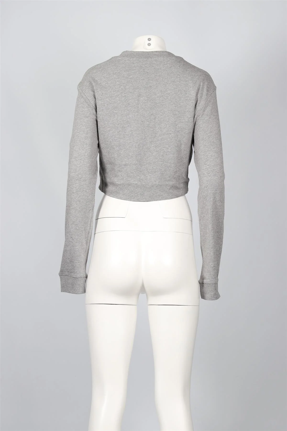 RTA GREY CROPPED COTTON TOP SMALL - Image 4