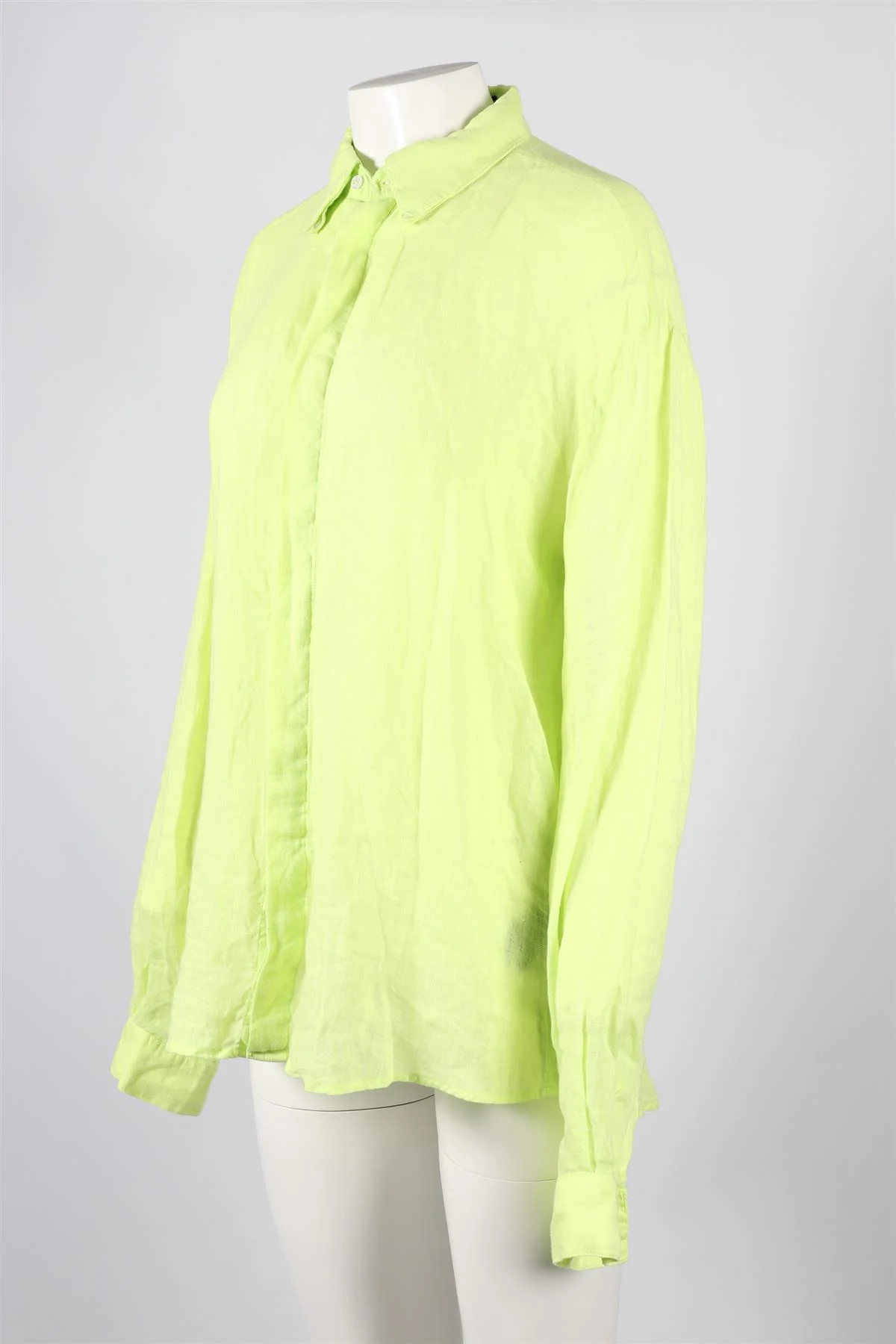 RTA YELLOW LINEN SHIRT XSMALL - Image 3