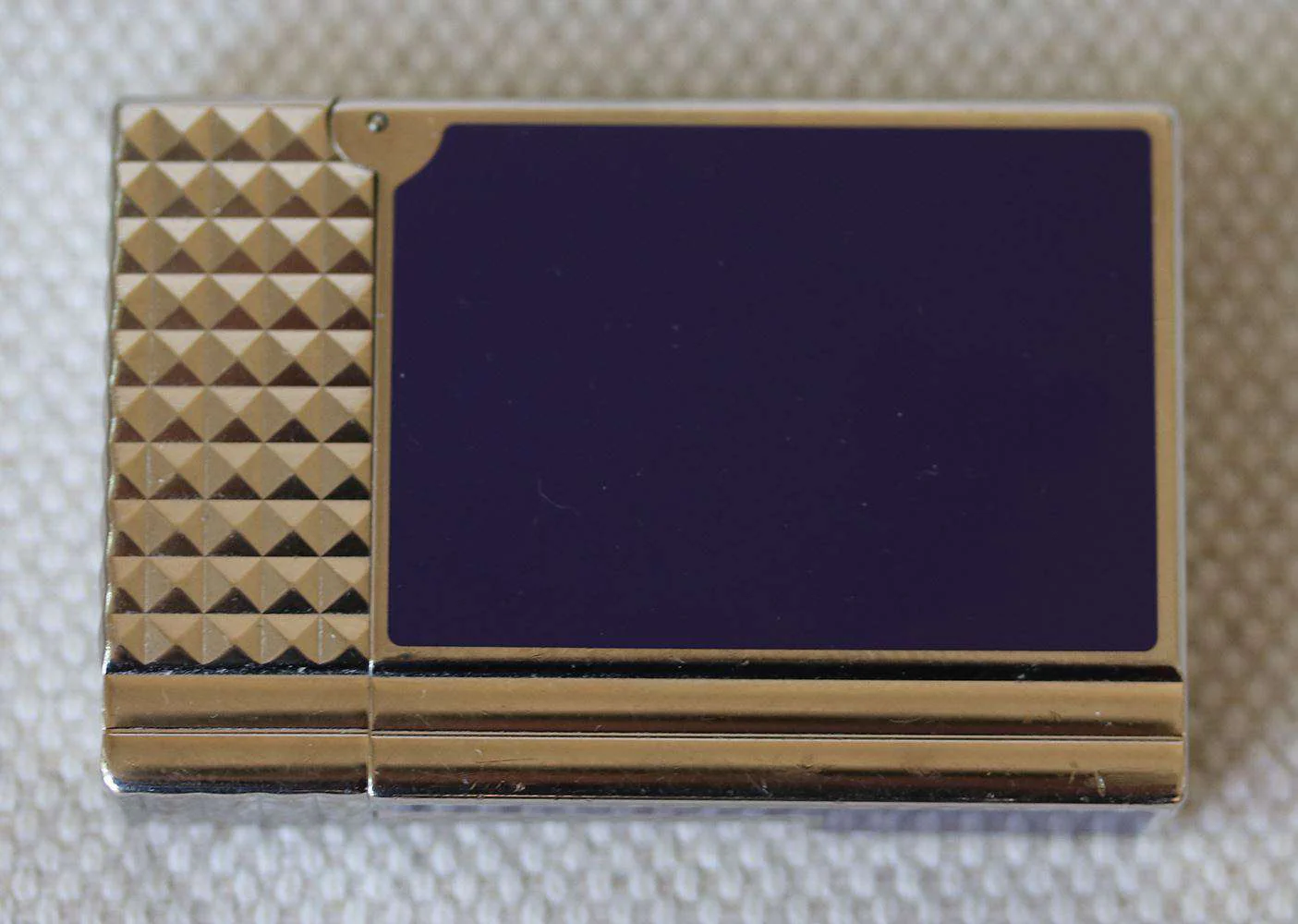 S.T. DUPONT GATSBY PALLADIUM FINISH NATURAL LACQUER LIGHTER - Image 3