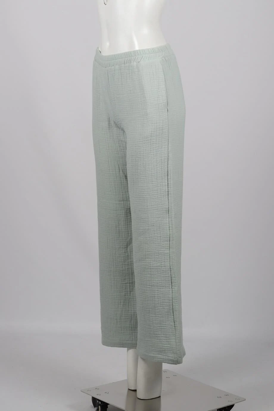 SABLYN COTTON BLEND WIDE LEG PANTS SMALL - Image 3