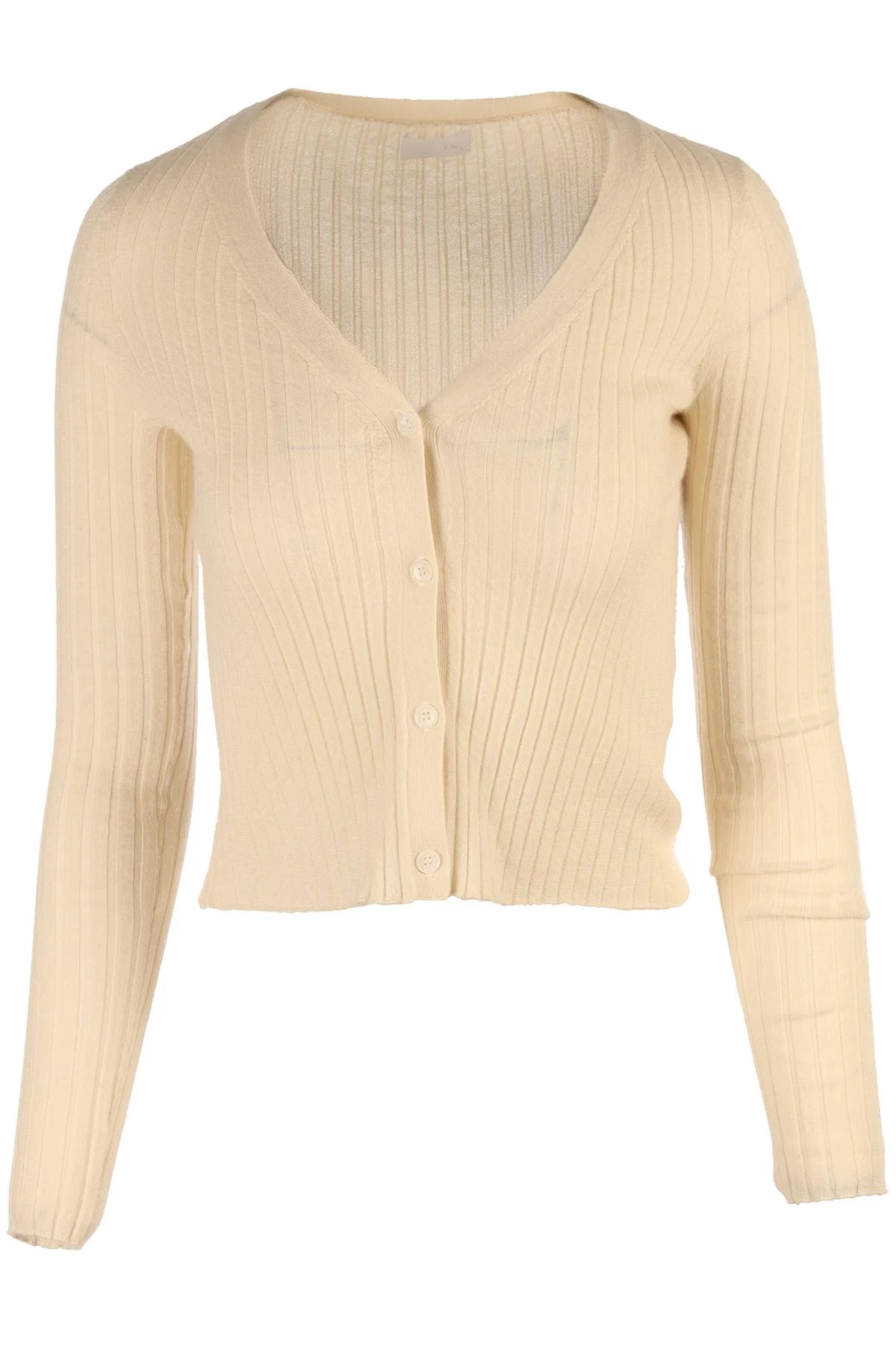 SABLYN CREAM CASHMERE CARDIGAN XSMALL