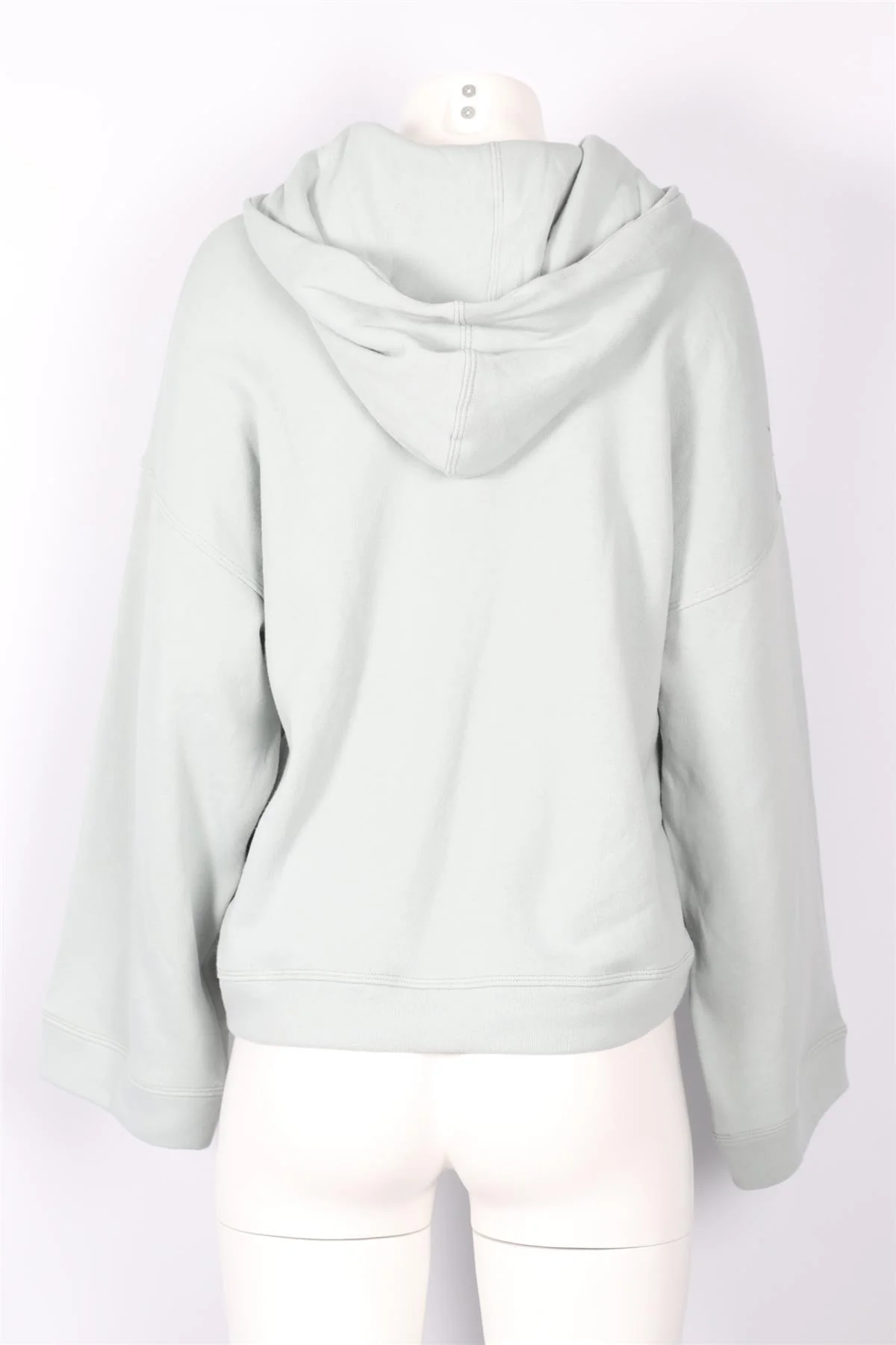 SABLYN GREEN COTTON HOODIE SMALL - Image 4