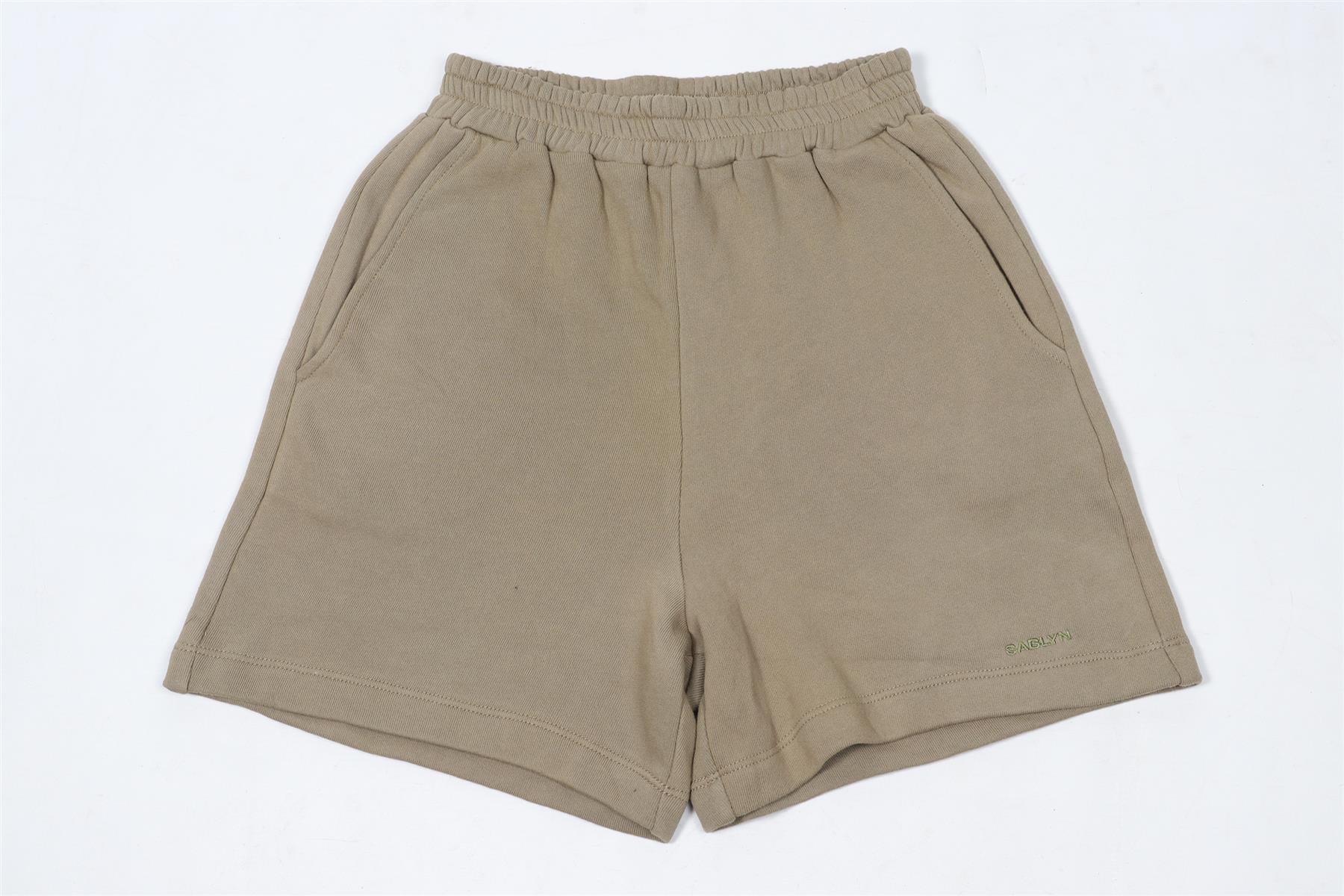 SABLYN GREEN COTTON SHORTS SMALL - Image 2
