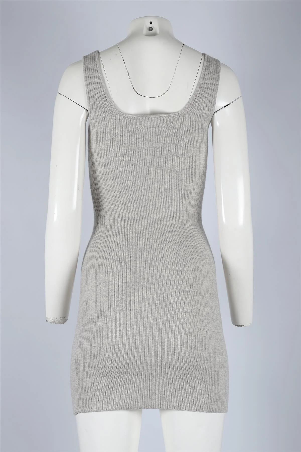 SABLYN GREY CASHMERE MINI DRESS XSMALL - Image 4