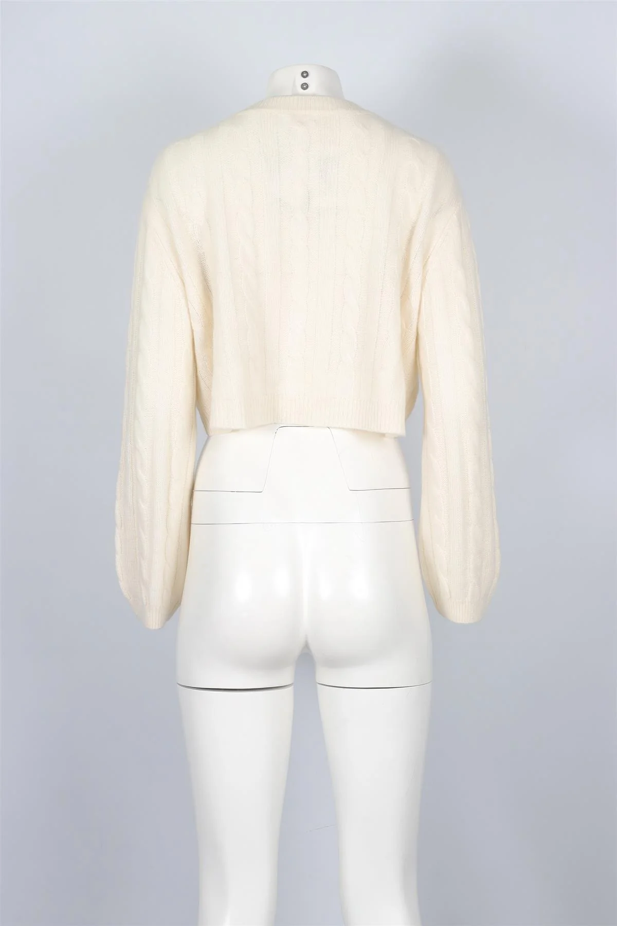SABLYN IVORY CASHMERE CARDIGAN XSMALL - Image 4