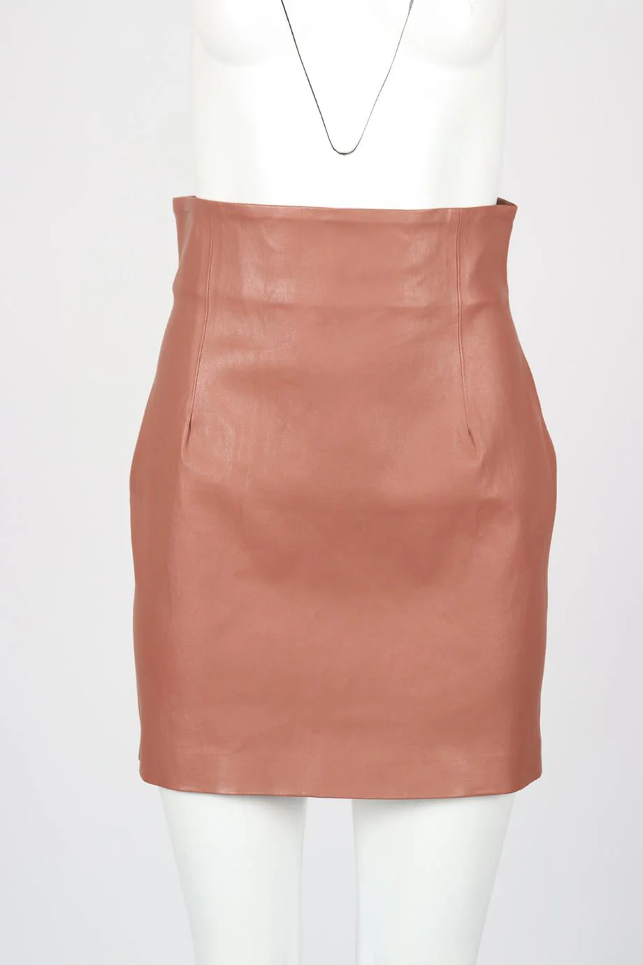 SABLYN LEATHER MINI SKIRT LARGE - Image 2