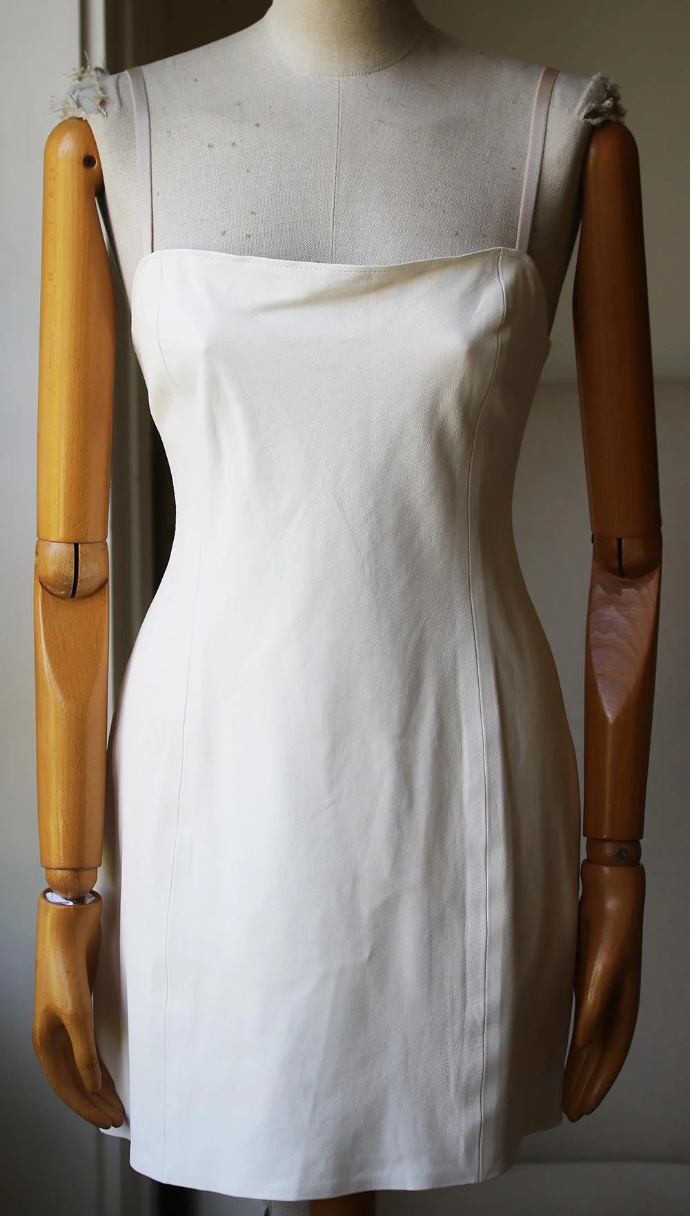 SABLYN MIRA LEATHER MINI DRESS LARGE - Image 4