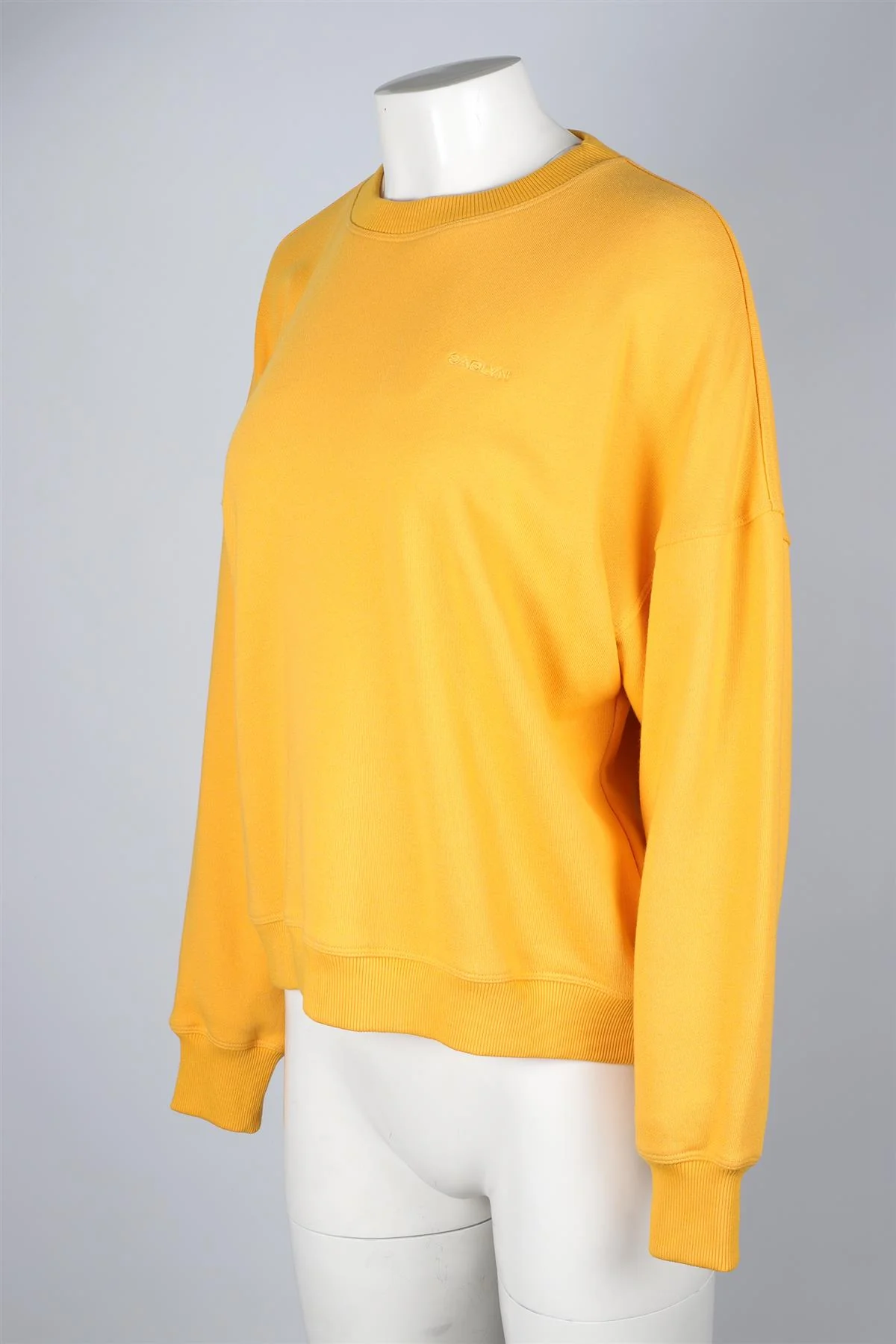 SABLYN ORANGE COTTON SWEATSHIRT XSMALL - Image 3